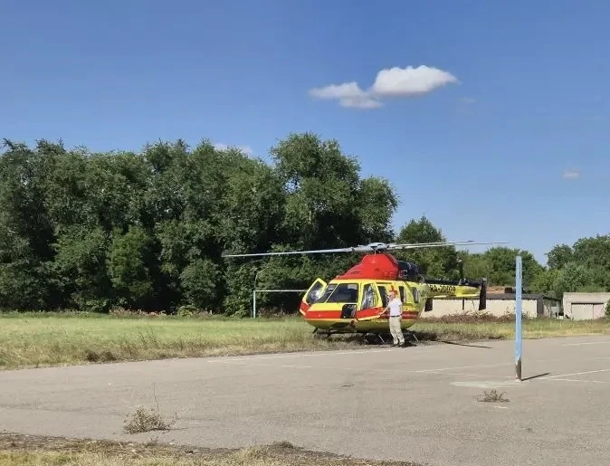 🚁 Когда на счету каждая минута: санитарная авиация снова выручает.

Сегодня  командой санавиации со