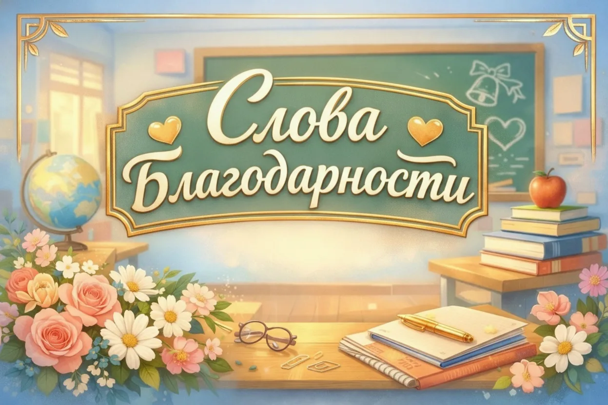 Слова благодарности!