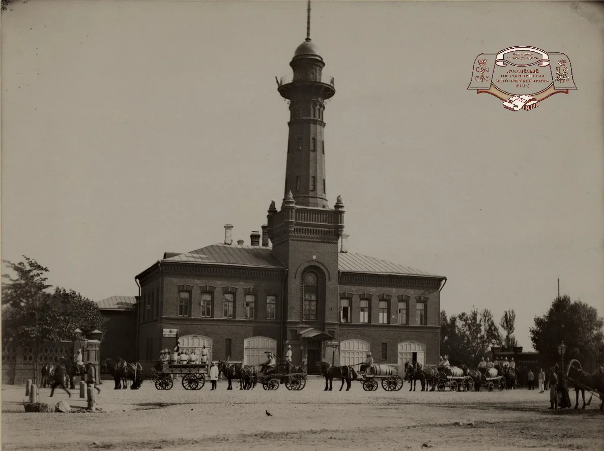 ❗Рубрика «Дореволюционные фотографии памятников архитектуры из фондов РГИА»❗

Рядом со станцией метр