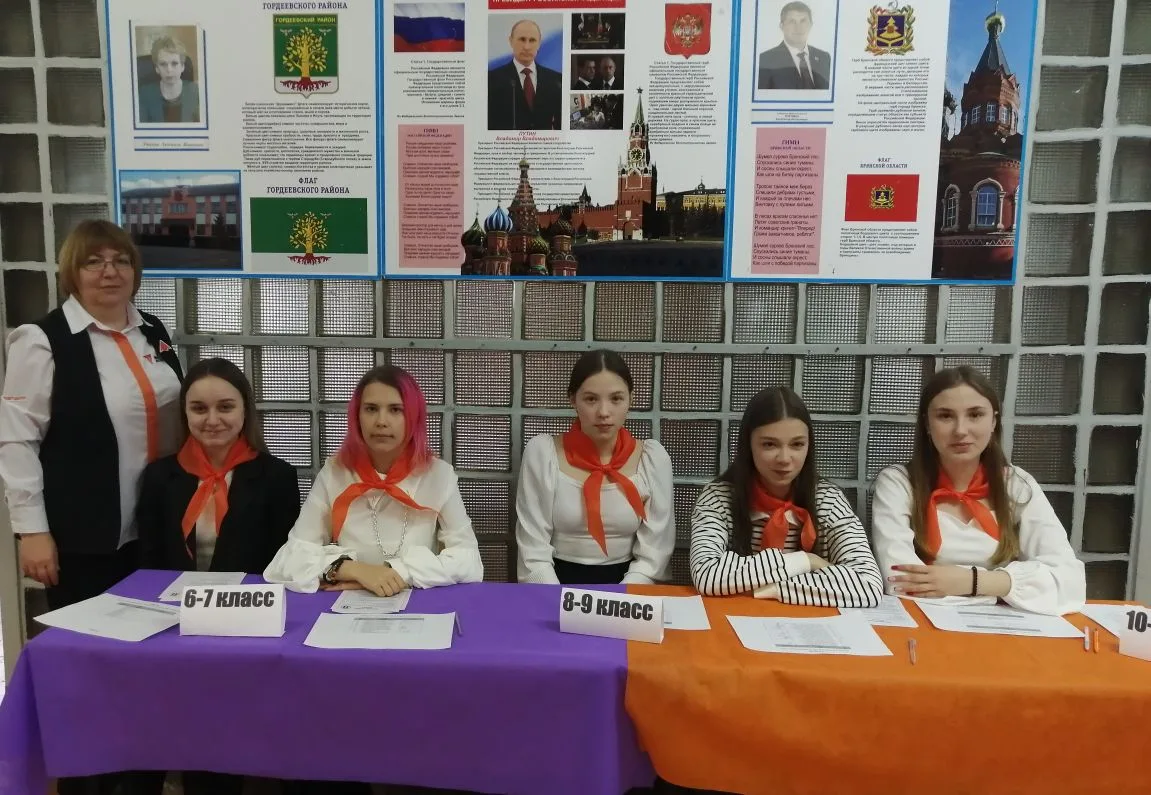 Сегодня, 10 апреля, в Мирнинской школе прошёл школьный референдум с участием учеников 6...