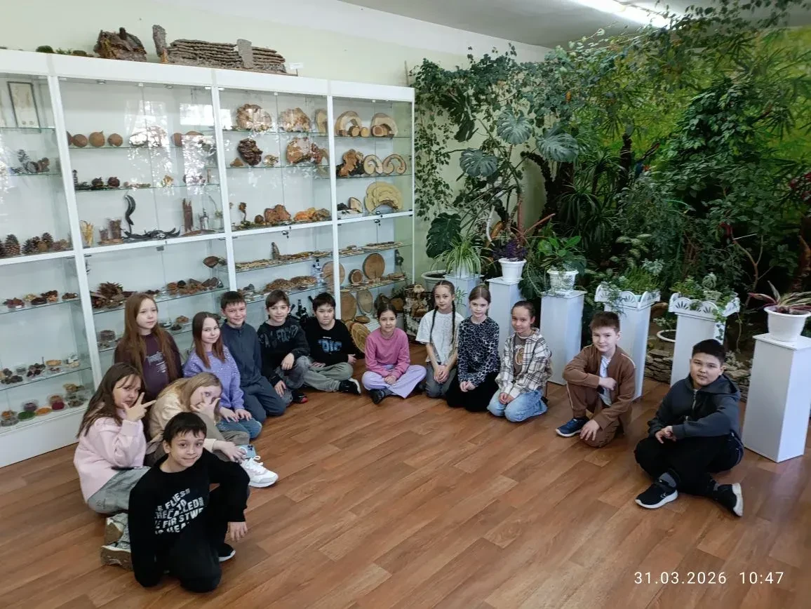 Ученики 3В класса нашей школы сегодня посетили удивительный Музей экологии и охраны природы. Это пут