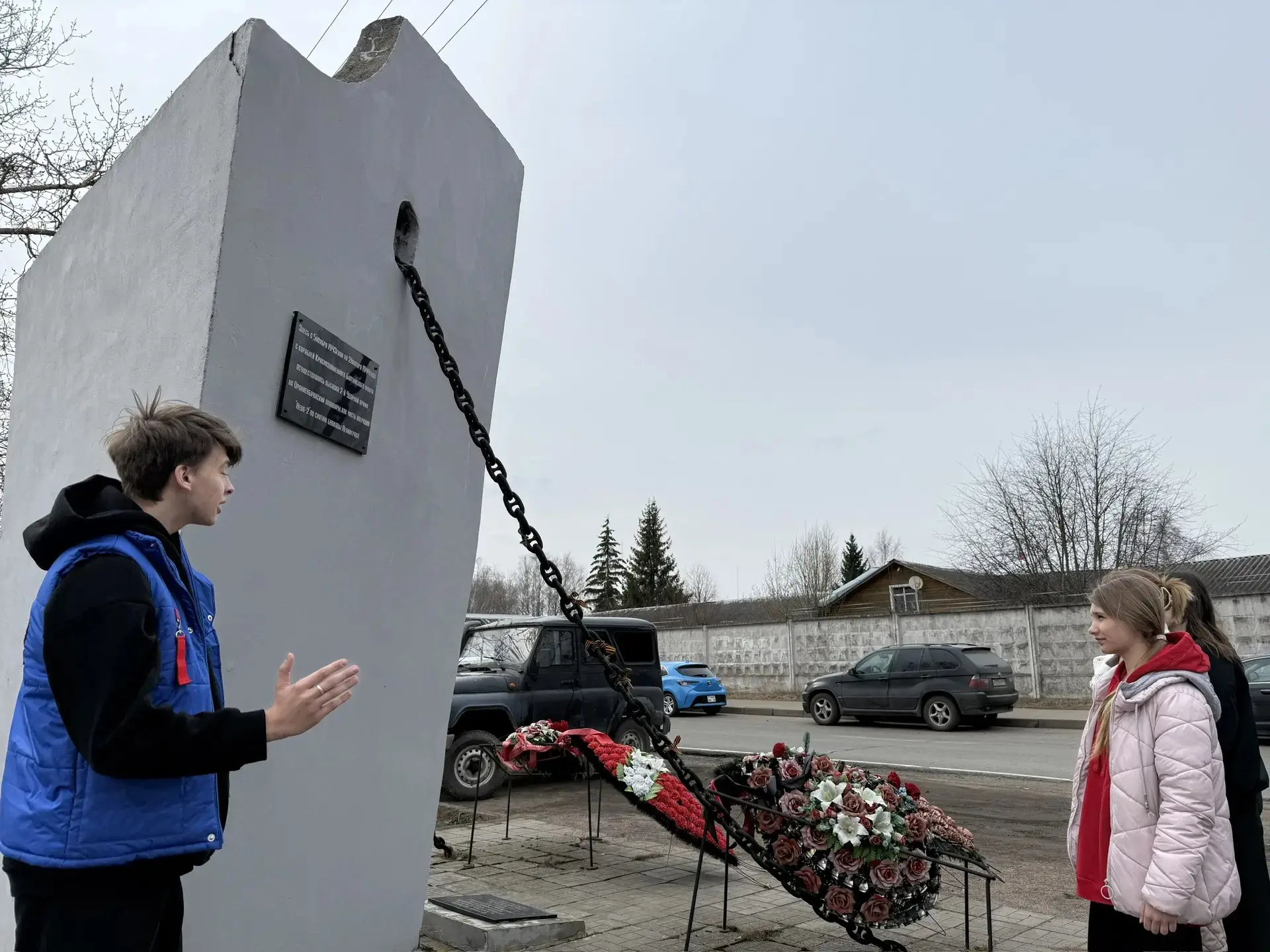 Друзья, делимся, как прошла наша мини-экскурсия к подшефному объекту — причалу на месте стоянки крей