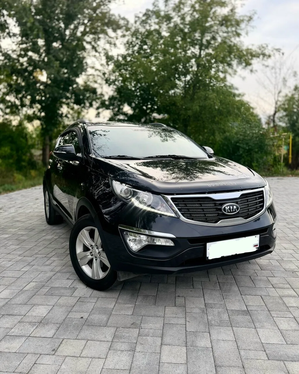 Продам Kia Sportage 2.0 бензин, МКПП, 2011 год, 146 тыс. км, Антрацит