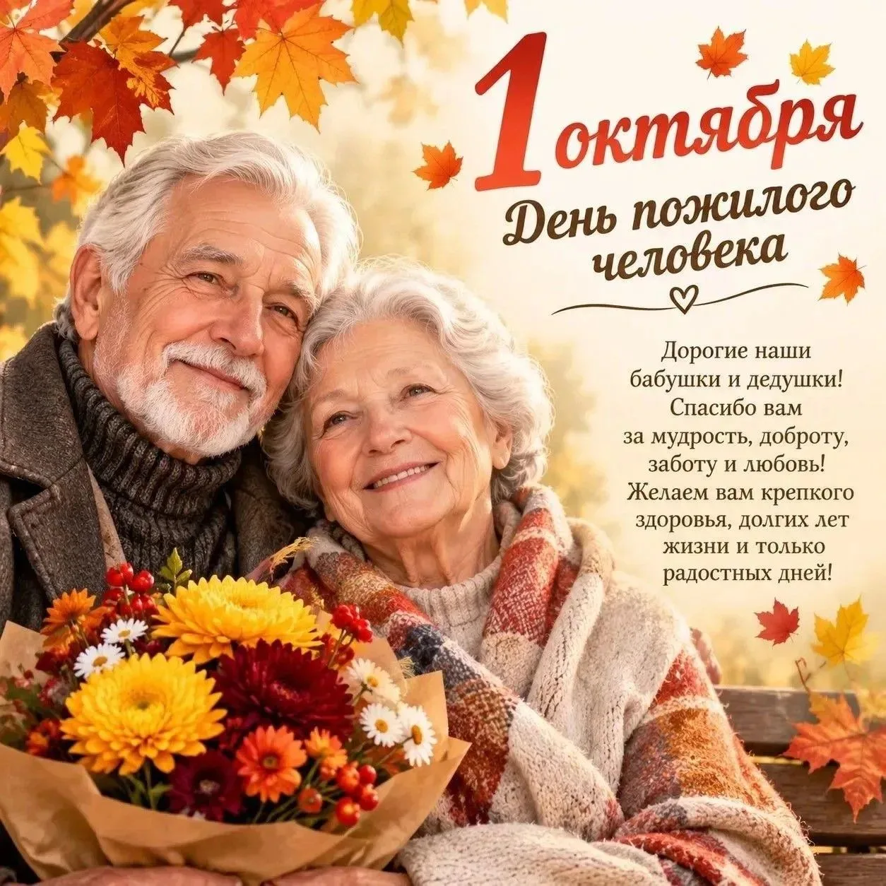 🍁1 октября — Международный день пожилого человека