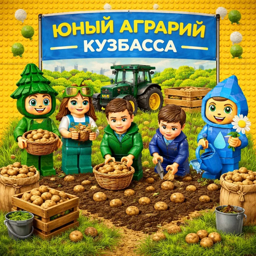 ‼️‼️‼️«Юный аграрий Кузбасса»🌿🥔 

В МБДОУ № 130 «Центр развития ребёнка - детский сад» продолжаетс
