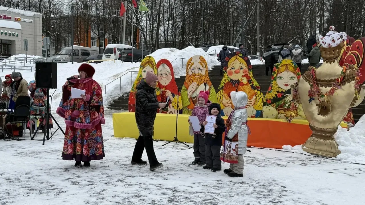 Сегодня, в последний день Масленицы! День прощеного воскресенья! На праздничном гулянии, прошло нагр