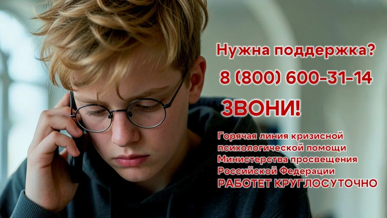 🙏 Если вам тяжело, если вы в кризисной ситуации — позвоните 8 (800) 600-31-14.