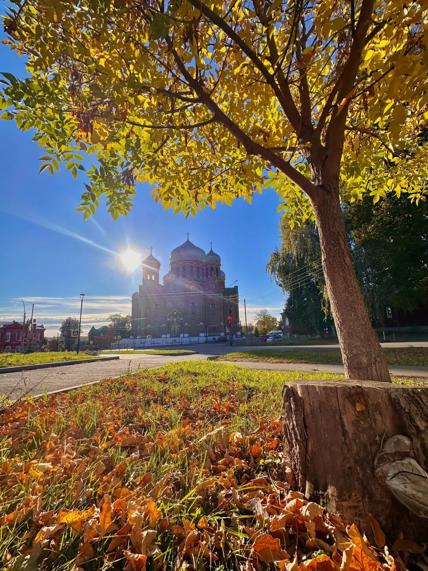 🍂☀️Прогулка по осеннему Мичуринску