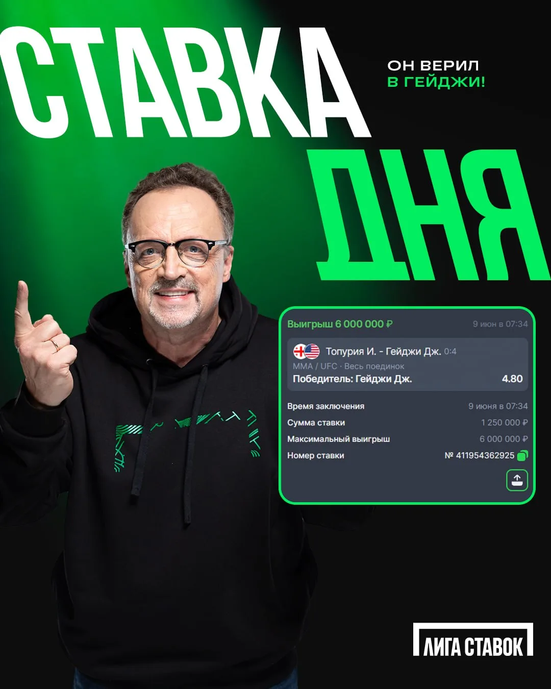 ОН ЧТО-ТО ЗНАЛ? 🤔

Топурия праздновал победу до боя, а Гейджи нокаутировал эти планы вместе с грузи