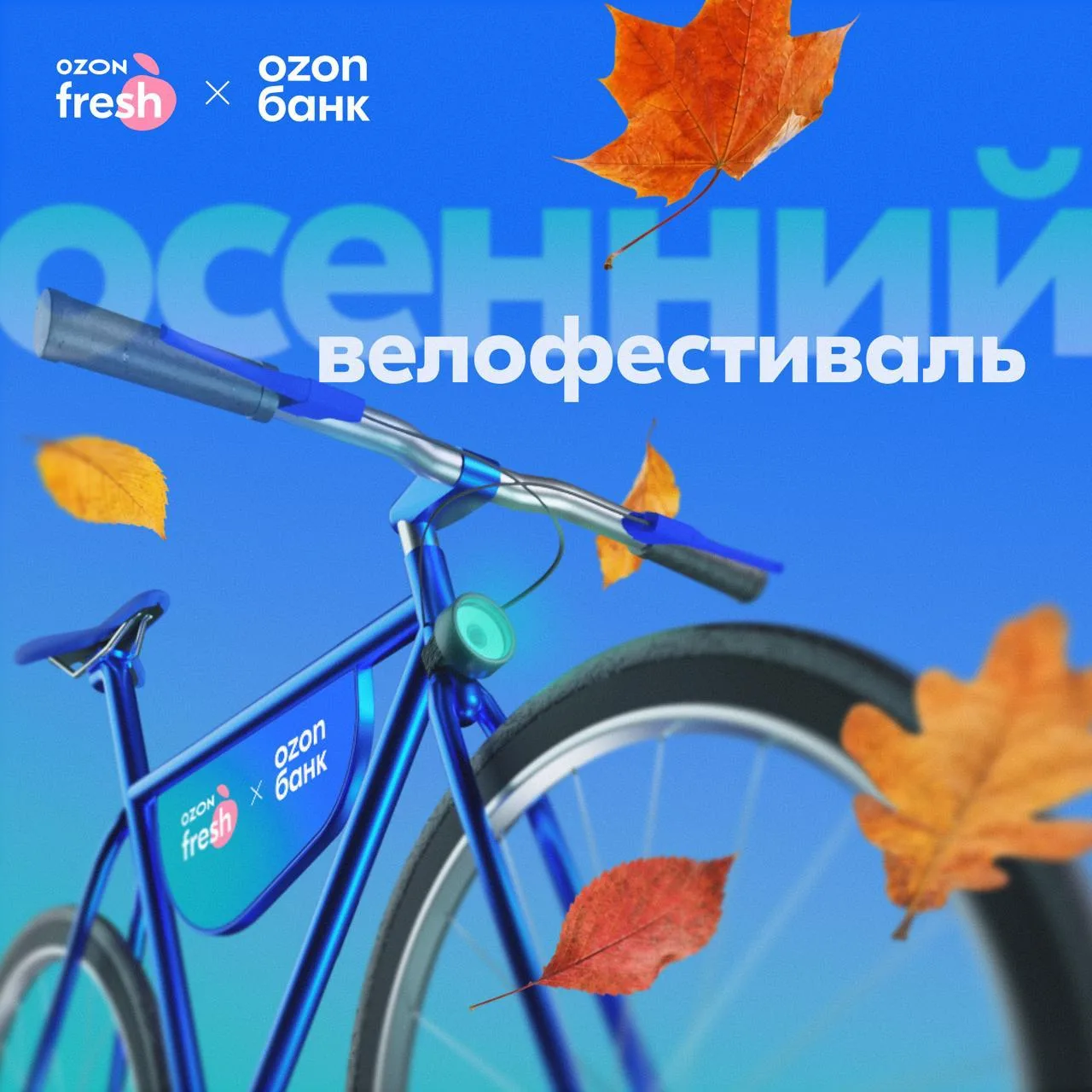 Мы на осеннем велофестивале 💳