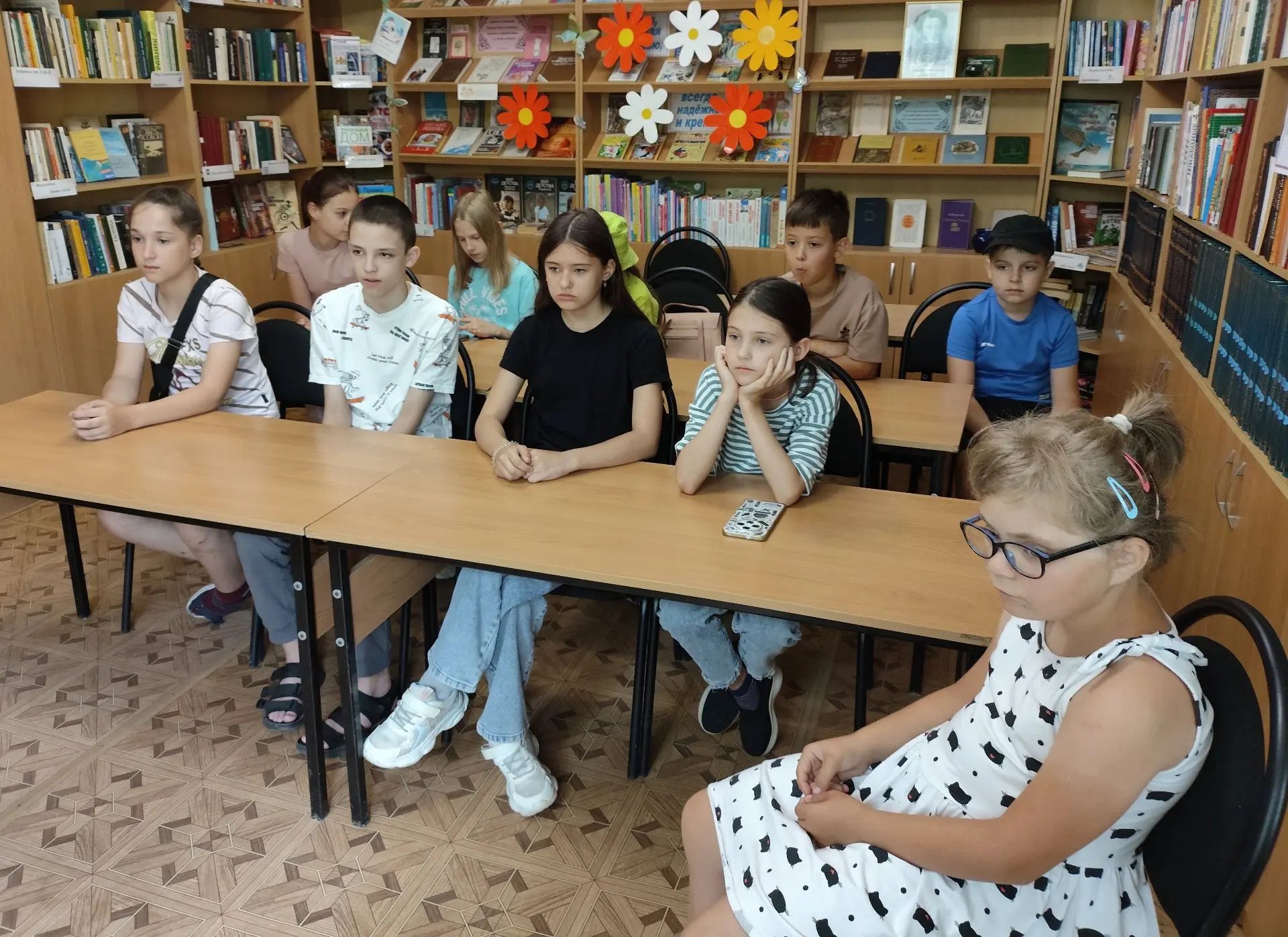 В День семьи, любви и верности в Городской библиотеке-филиале МКУК «Библиотека г. Обояни» прошел сем