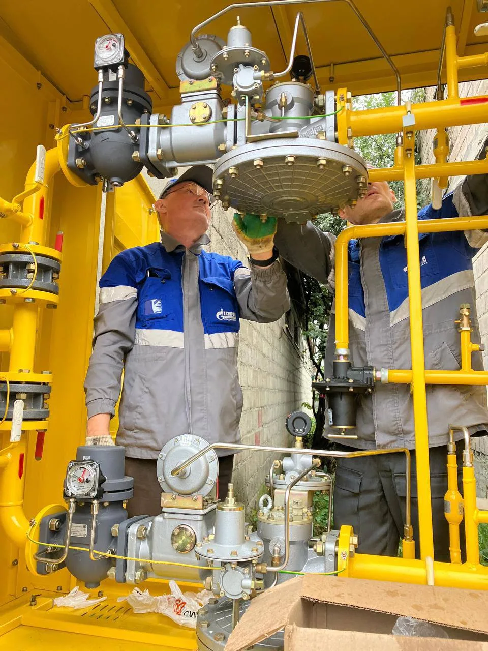 На Весенней заменили газовый пункт, который не справлялся с нагрузкой зимой