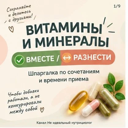 ЖЕЛЕЗО, КАЛЬЦИЙ, ЙОД И ВИТАМИНЫ ГРУППЫ B
