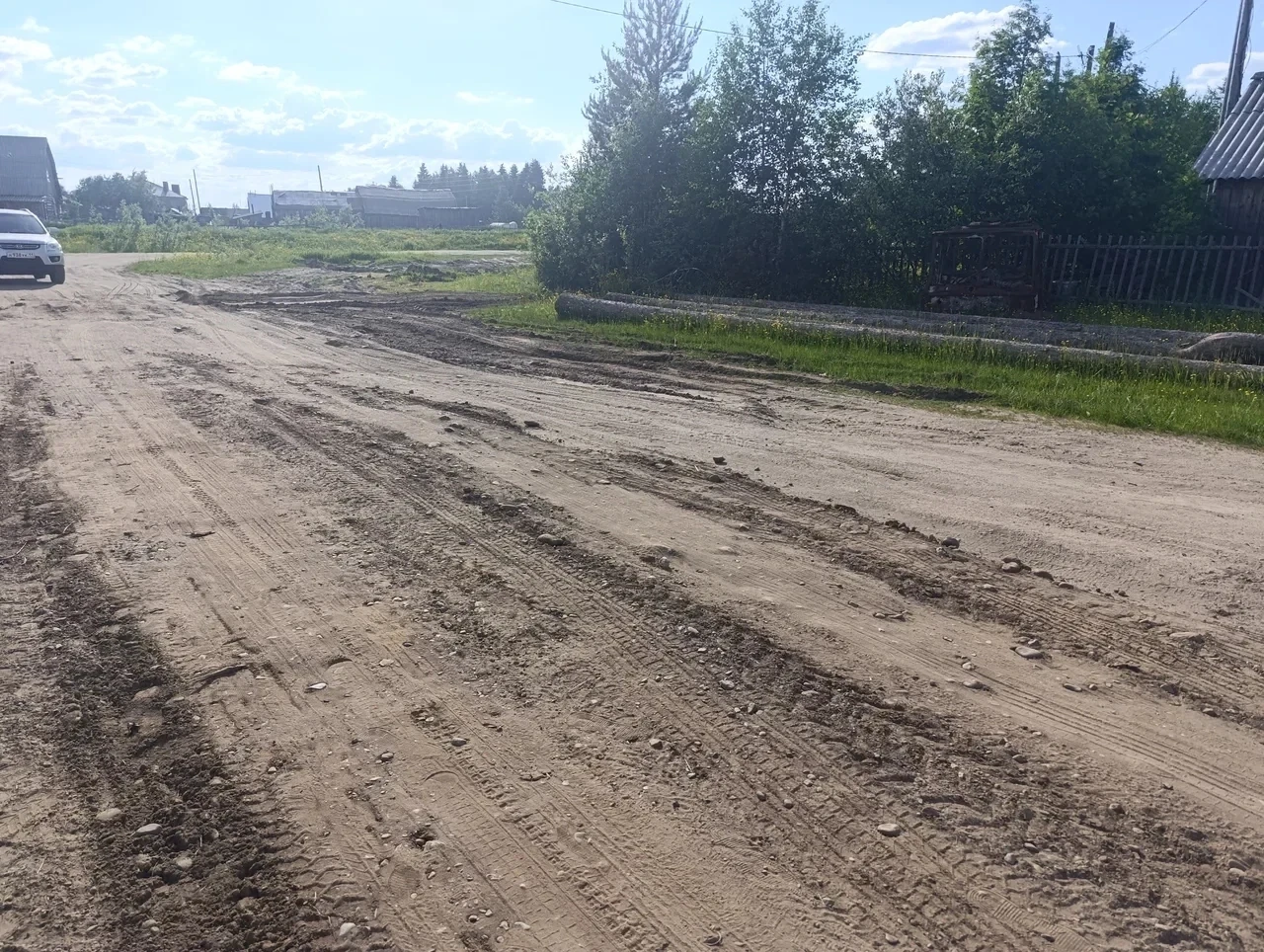 В Год села продолжаем работать над благоустройством. С рабочим визитом посетил Усть-Усу.