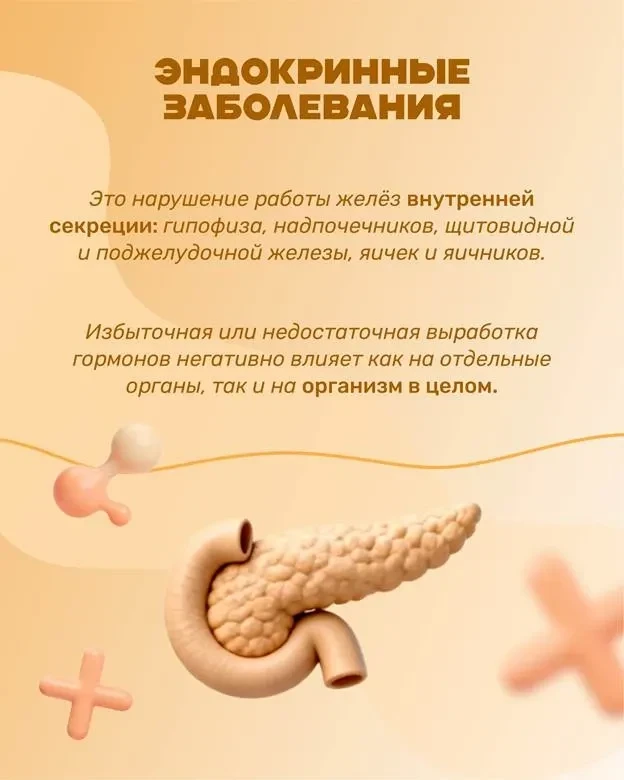 🩺 Неделя профилактики заболеваний эндокринной системы  Эндокринная система влияет практически на всё