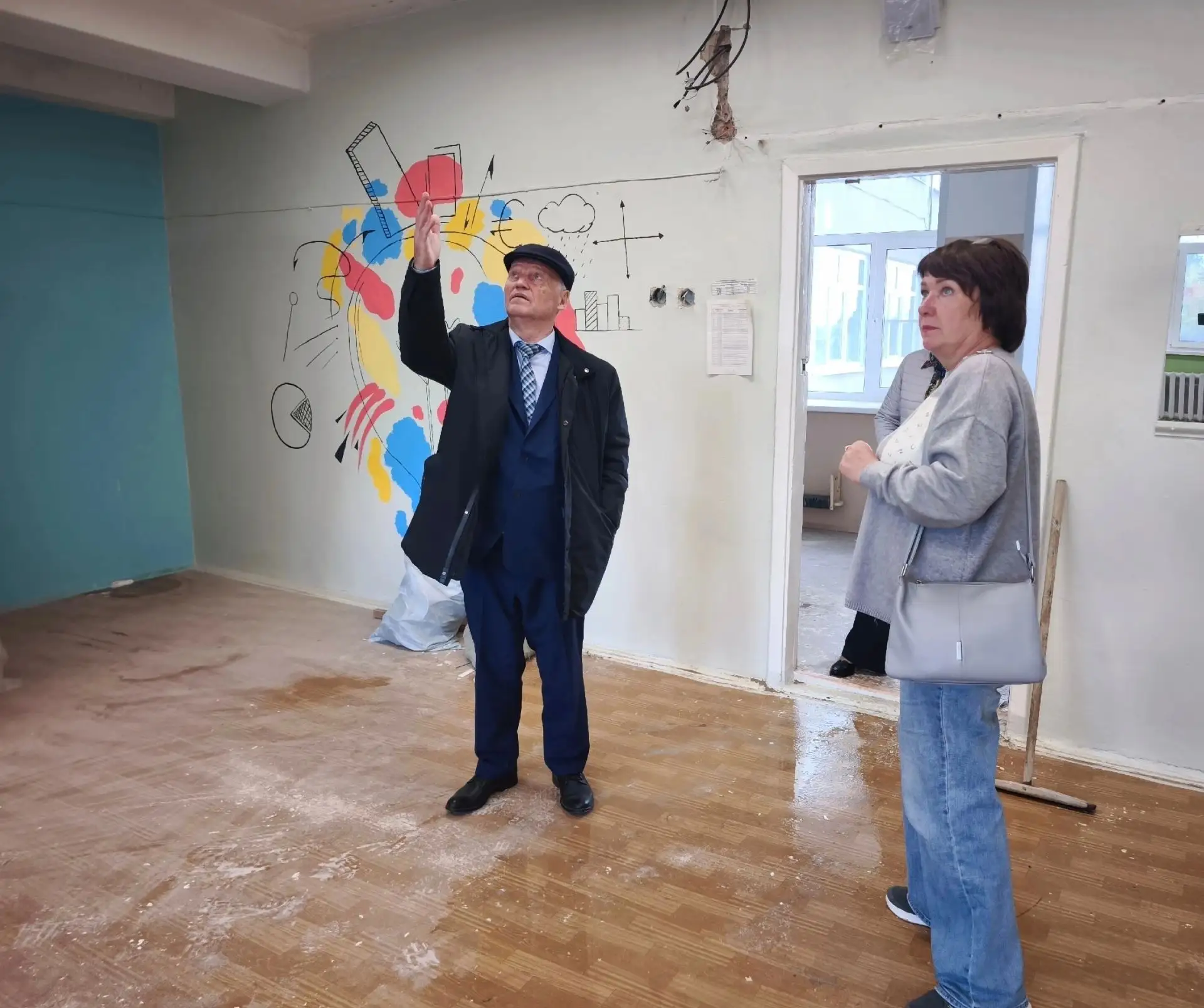Завершение ремонта в 163 школе на контроле у краевой прокуратуры