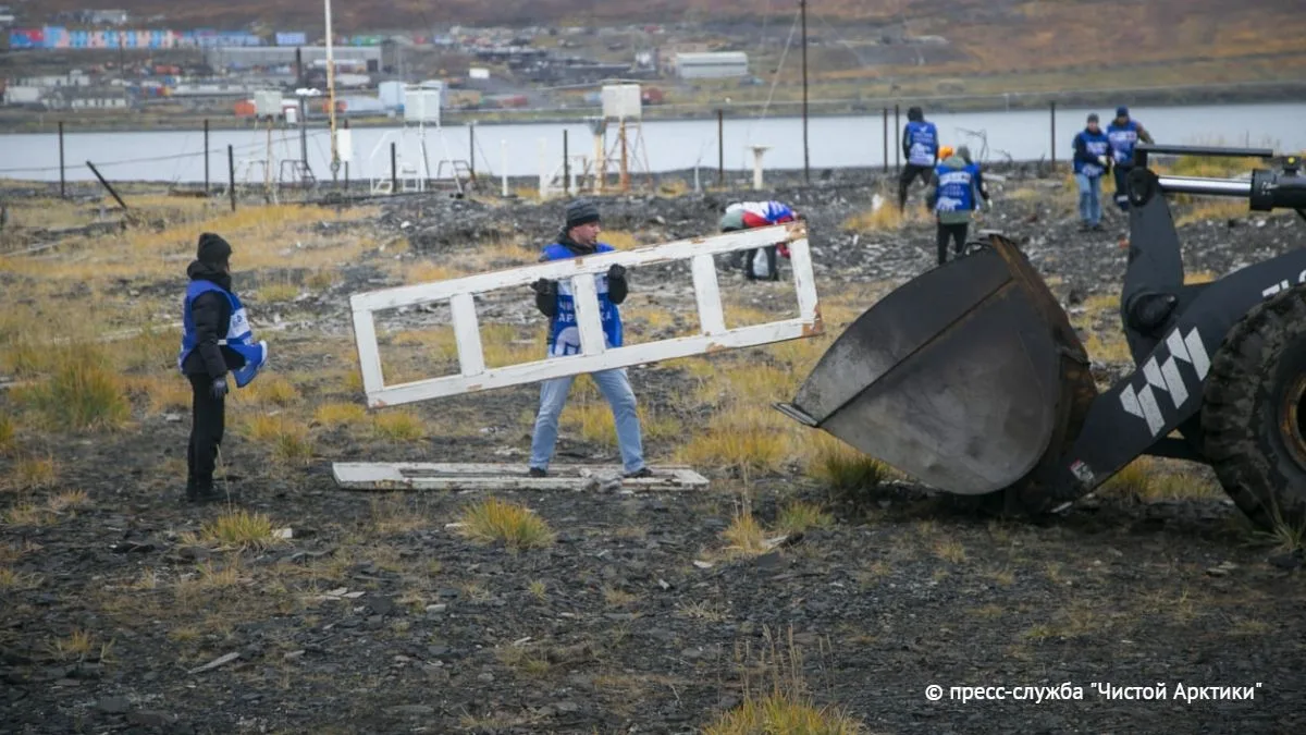 ♻️ Волонтеры убрали 28 тонн отходов в самом северном городе России — Певеке.