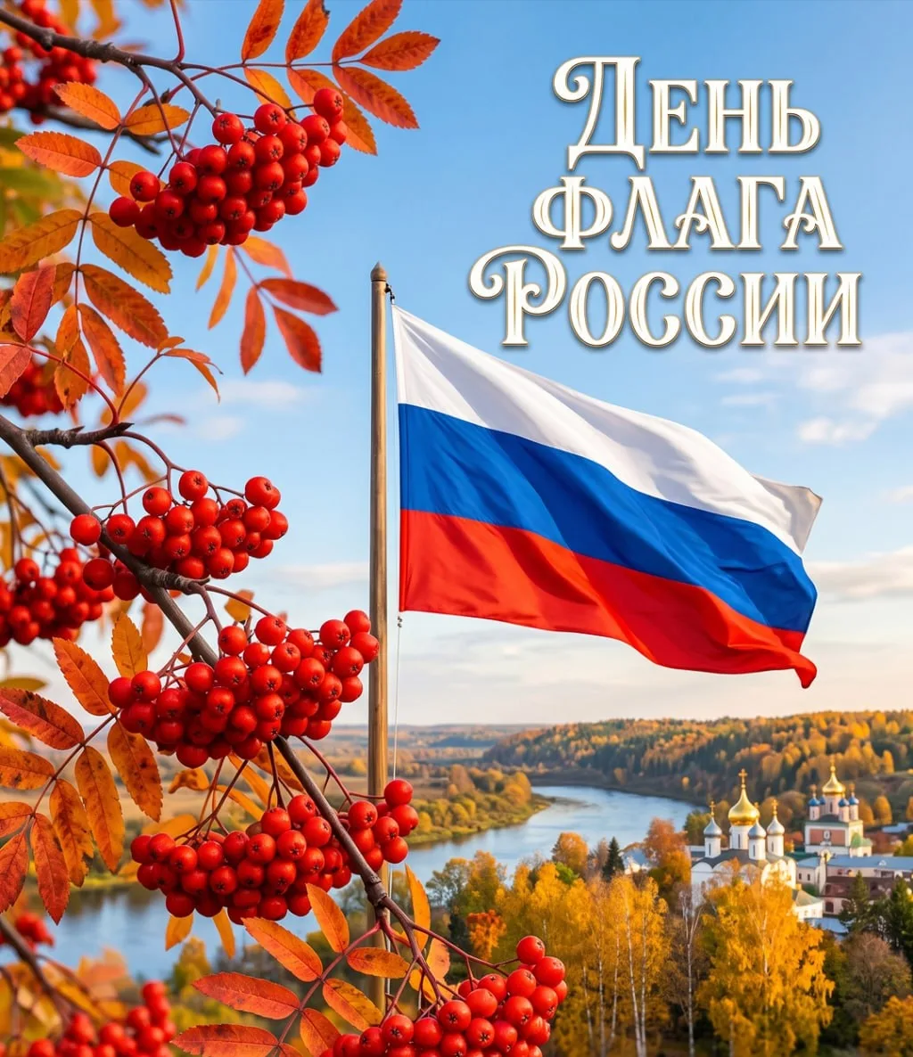 🇷🇺 Сегодня Россия отмечает День Государственного флага.