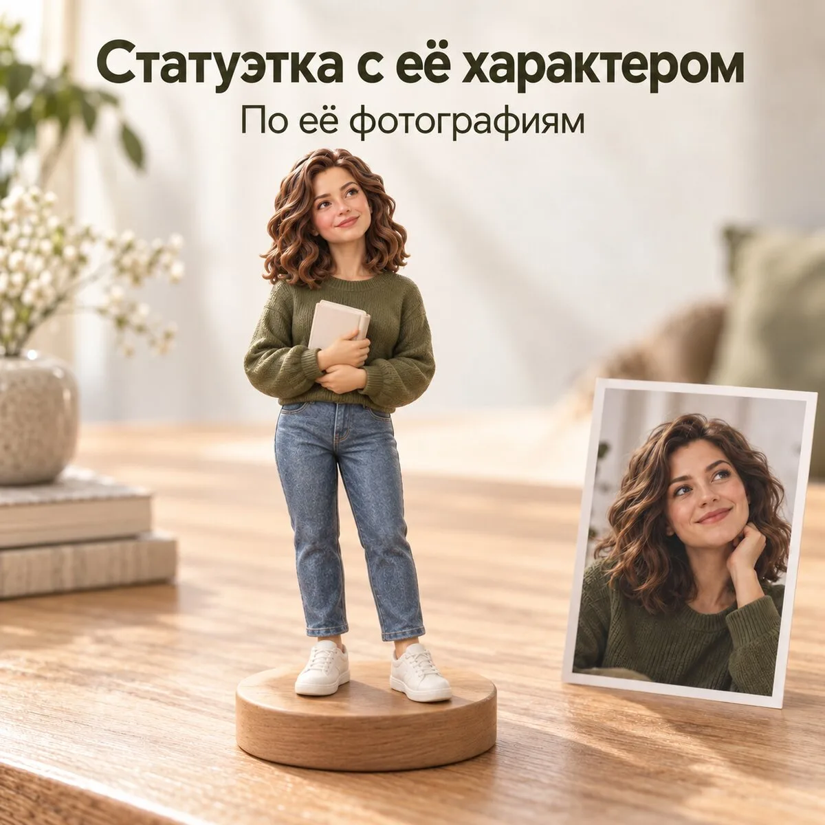 Подари статуэтку с её характером
