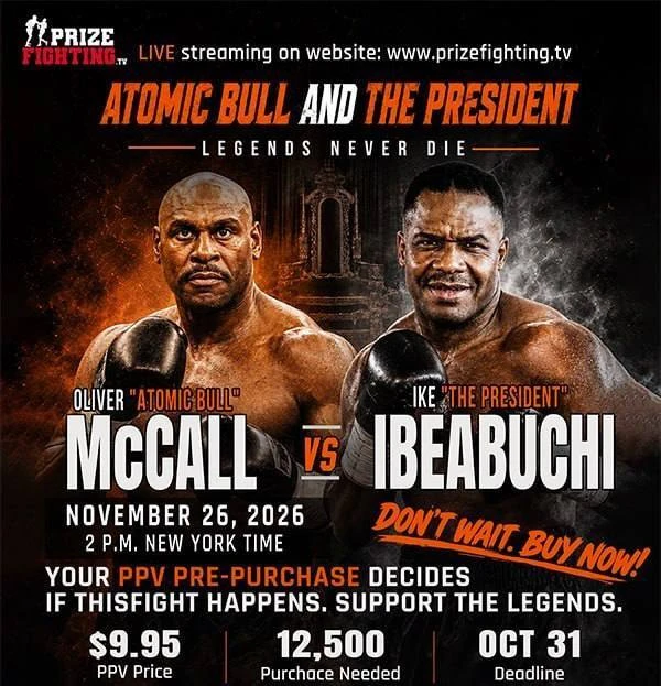 ❌ Ибеабучи — Макколл отменён