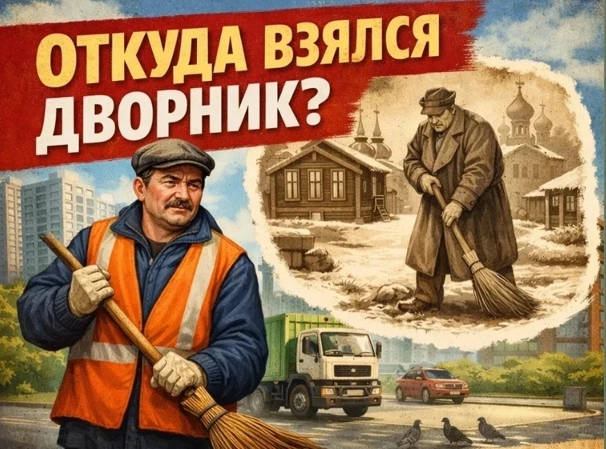 📜 Откуда взялся дворник?

Знаете ли вы, что история городского благоустройства и первых «коммунальщ