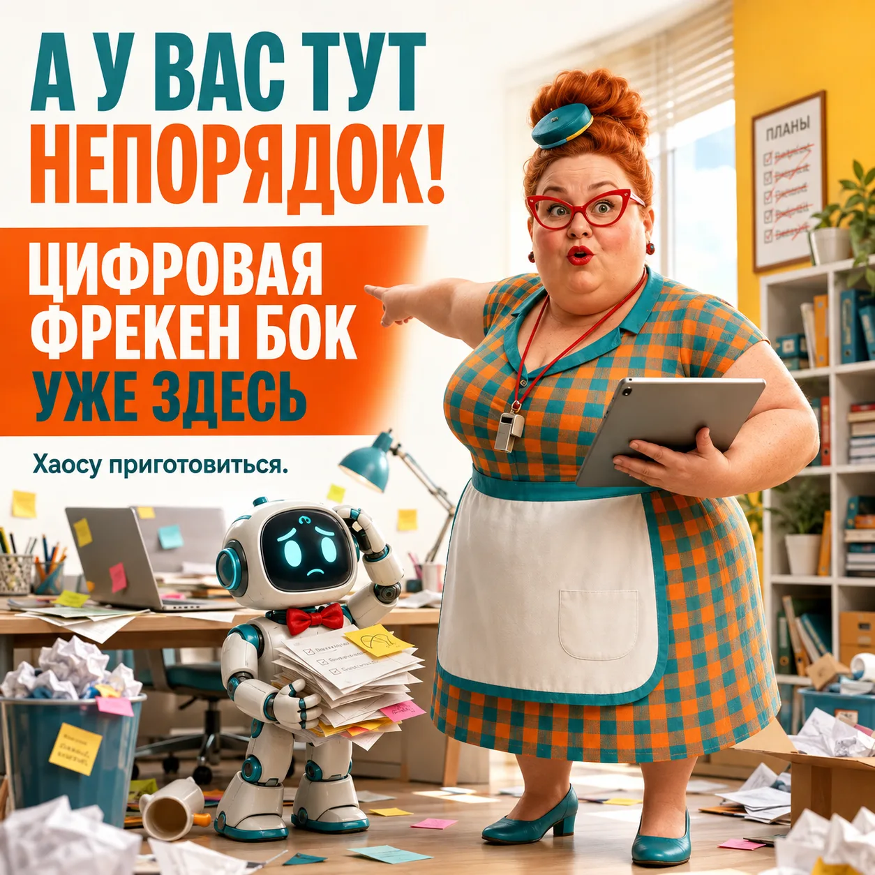 А у вас тут непорядок!
