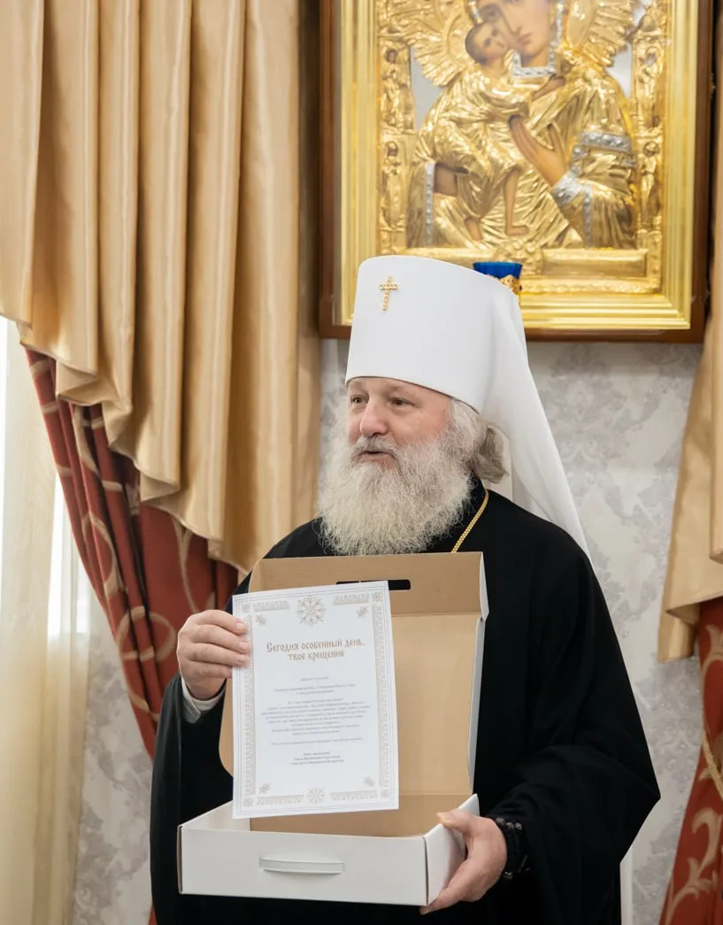 Митрополит Ханты-Мансийский Павел будет лично крестить каждого третьего и всех последующих детей в с
