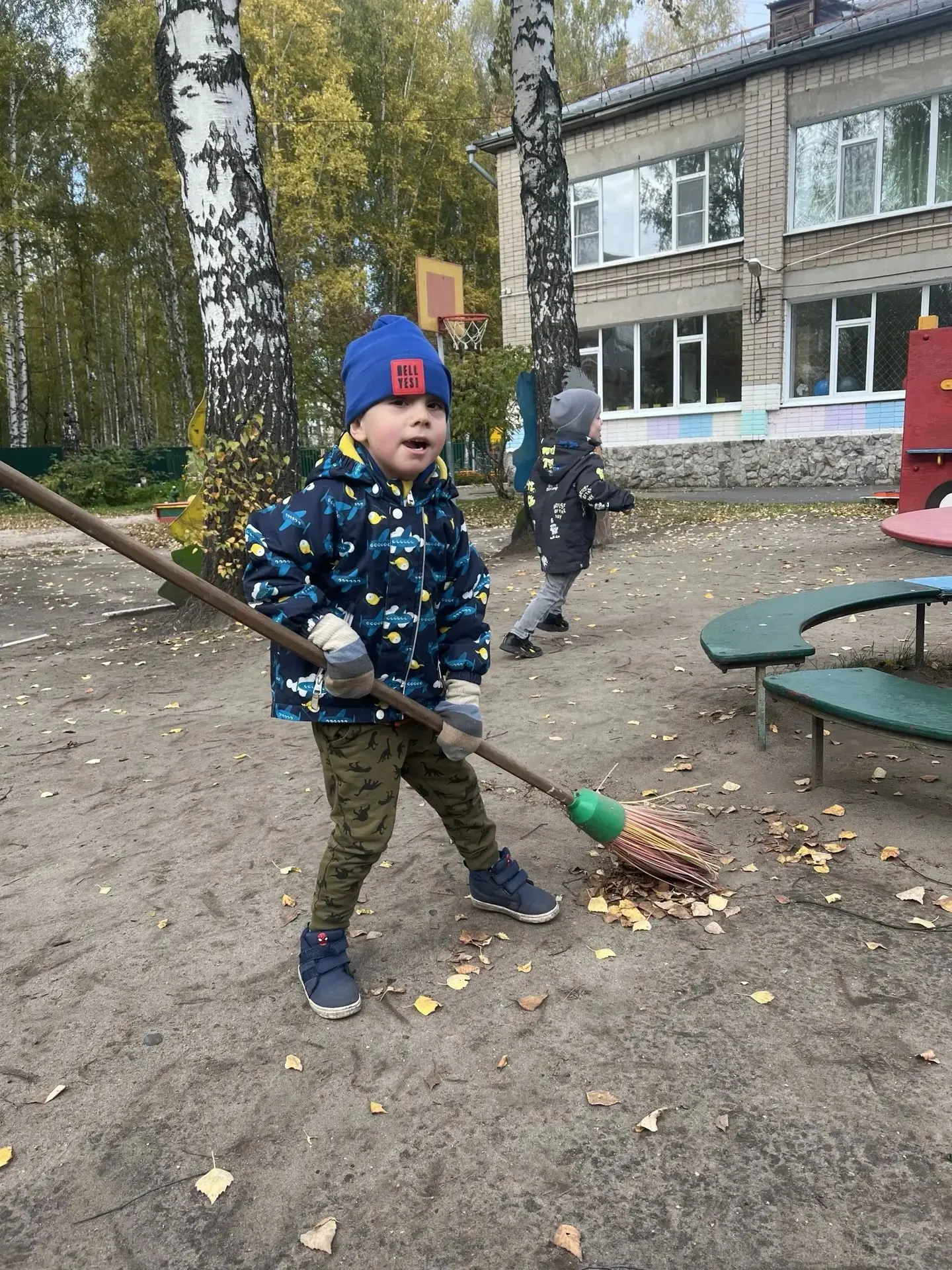 🧹 Трудовое воспитание в действии!