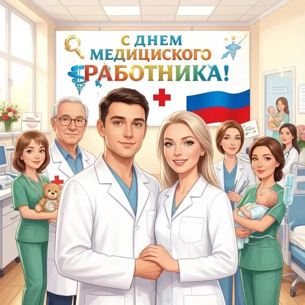 Сегодня мы от всей души поздравляем всех, кто посвятил себя благородному делу медицины!