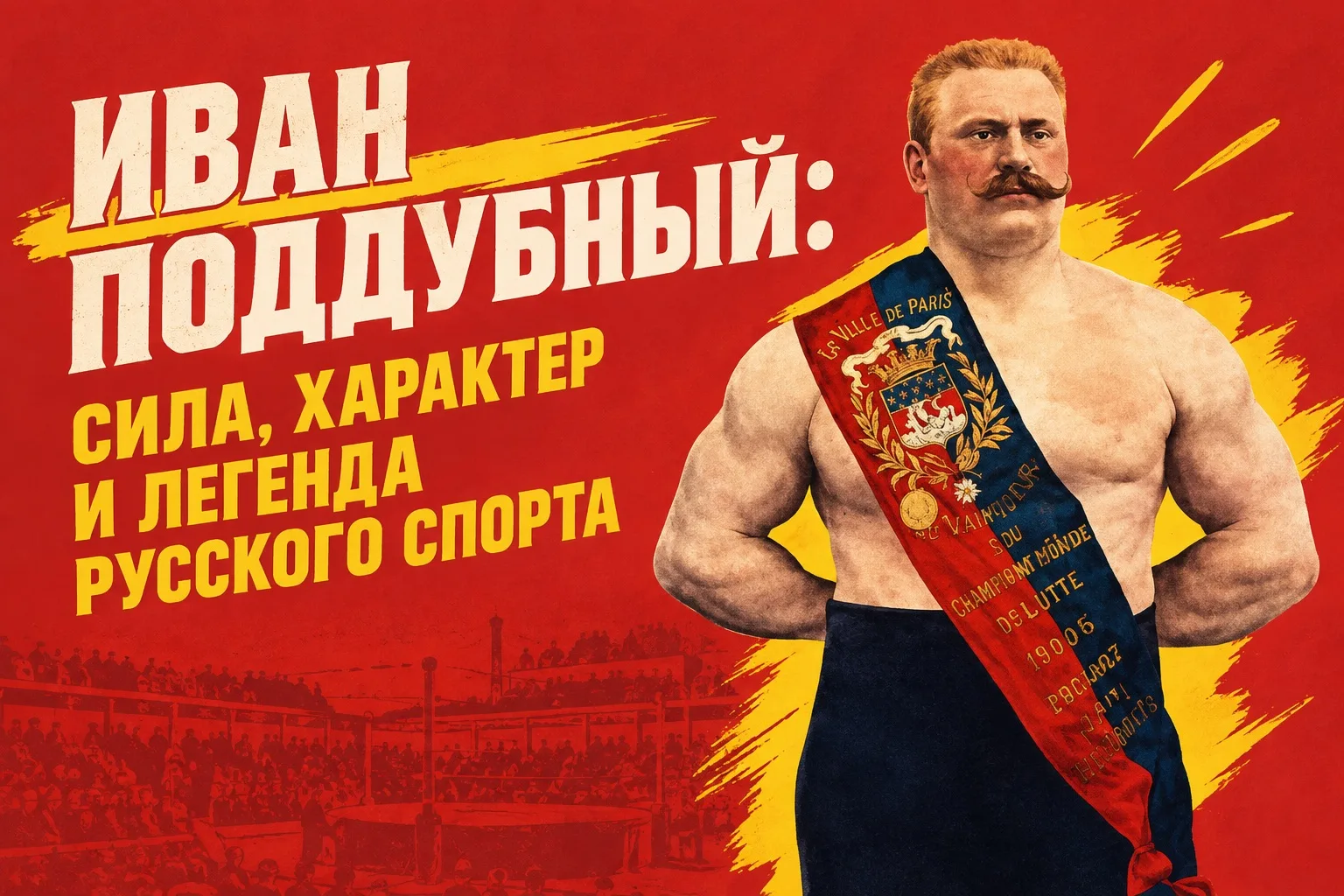 ИВАН ПОДДУБНЫЙ: СИЛА, ХАРАКТЕР И ЛЕГЕНДА РУССКОГО СПОРТА
