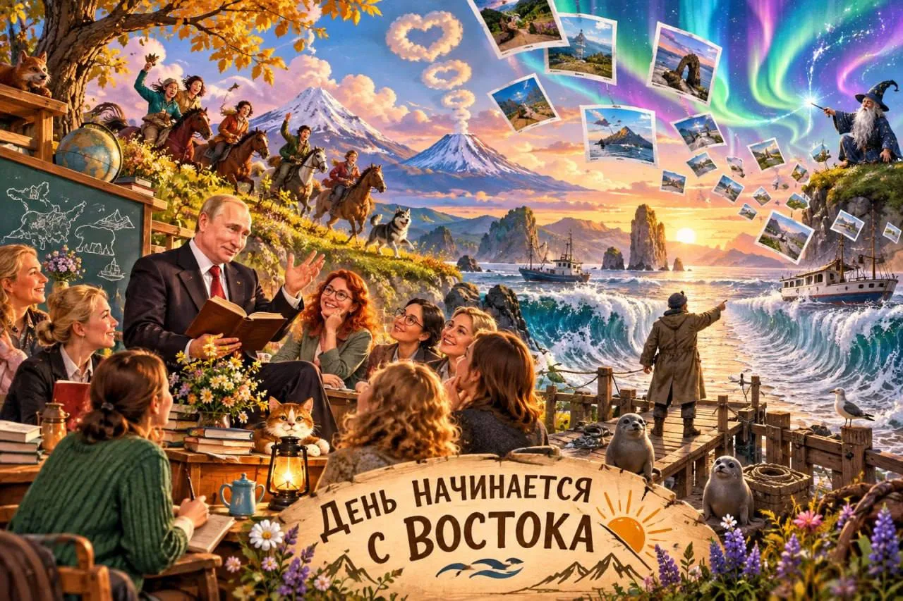 День начинается с Востока и дайджеста ключевых новостей!