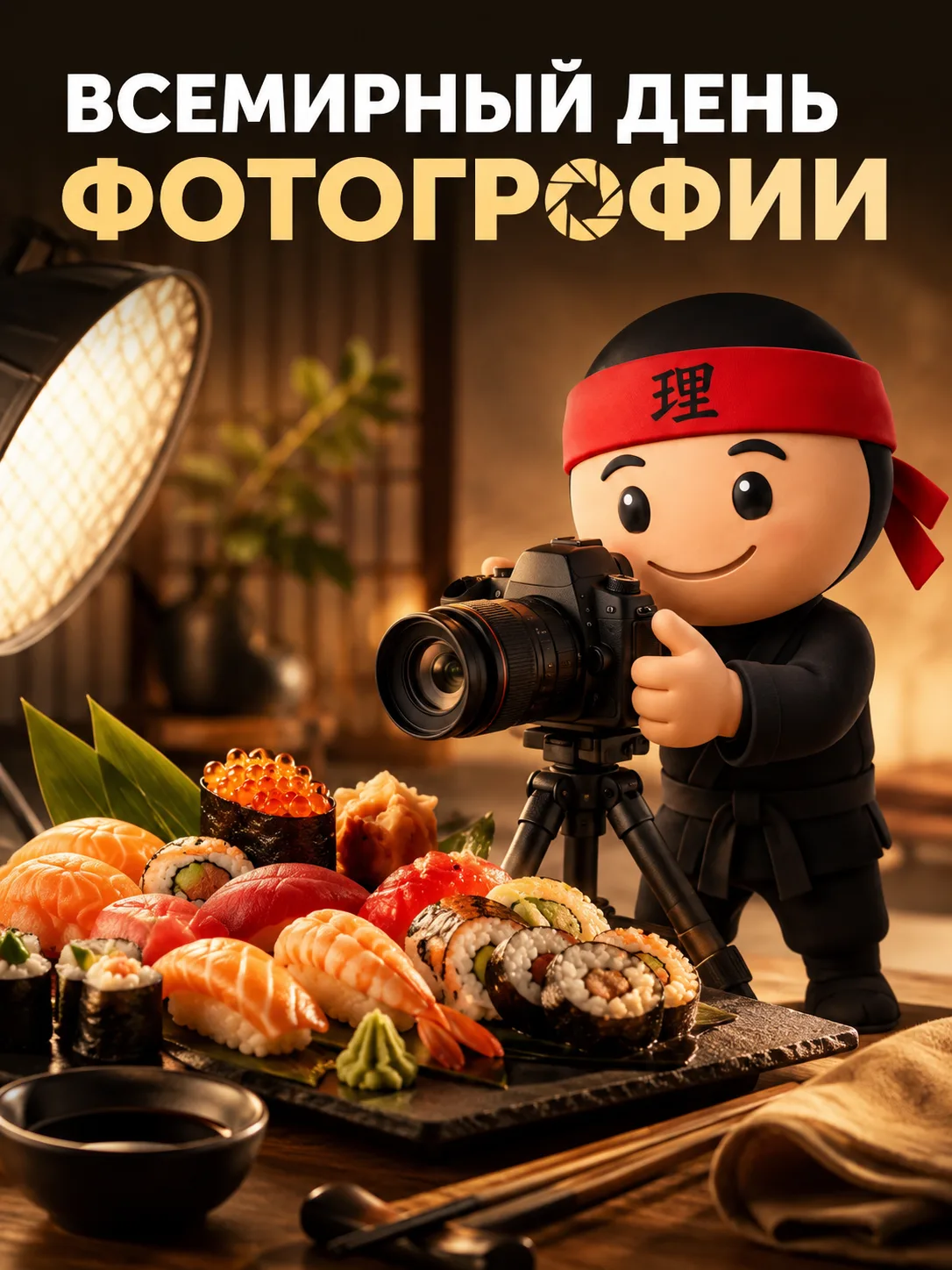 📸 Сегодня — Всемирный день фотографии!