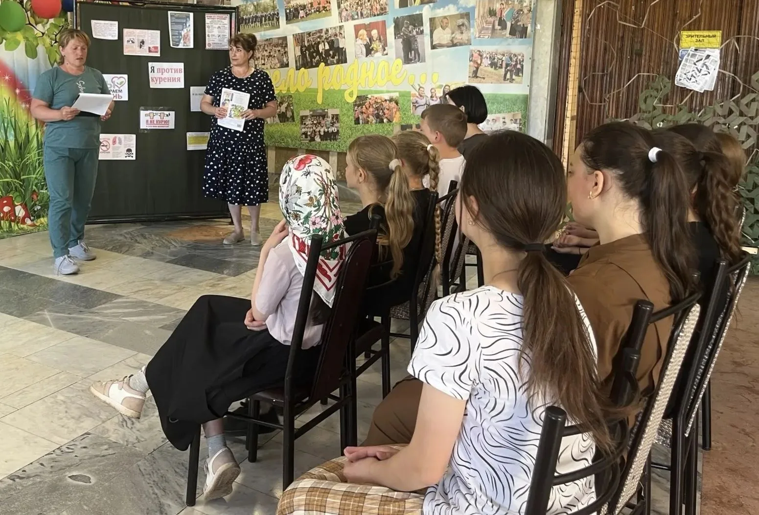 "Вейпинг: вред и опасность"- под таким названием в Доме культуры прошла беседа для воспитанников при