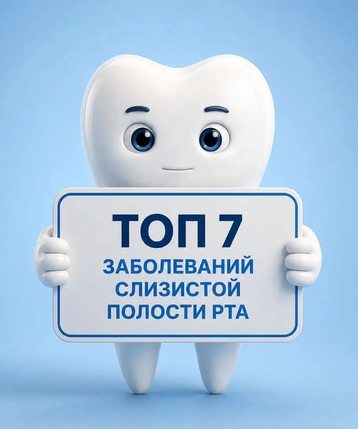 ТОП-7 заболеваний слизистой полости рта, которые нельзя игнорировать