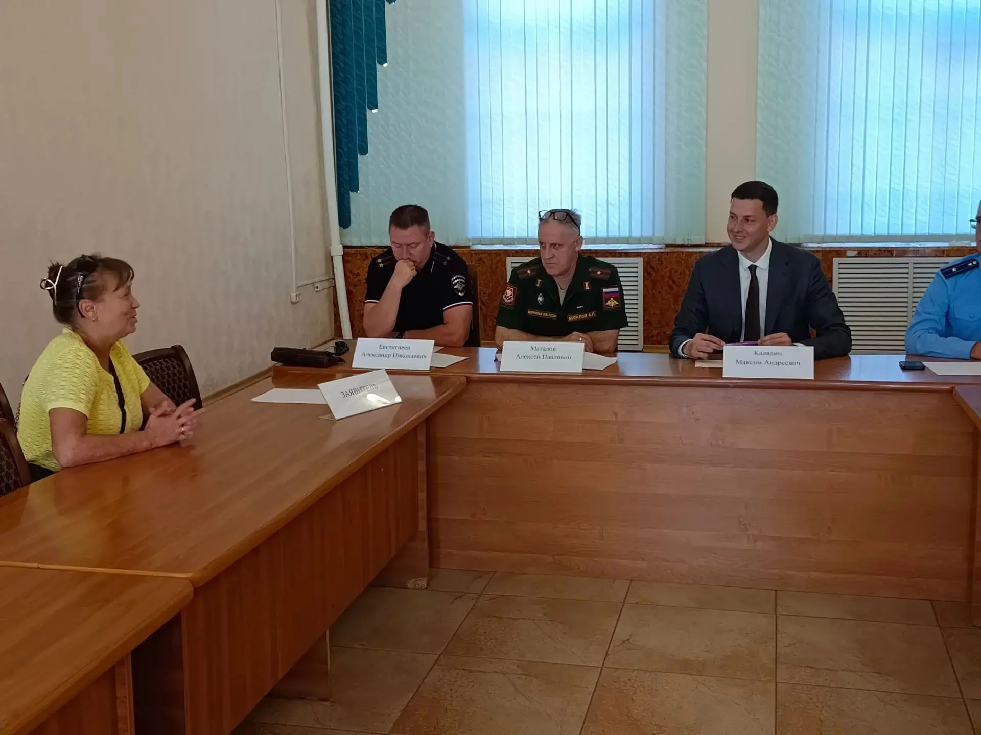 Сегодня провел прием участников СВО, их родных и близких, который прошел по поручению г...