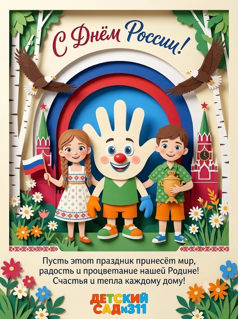 🇷🇺 С праздником, друзья! Сегодня День России!

❤️ Мы любим нашу большую и красивую страну. В этот 