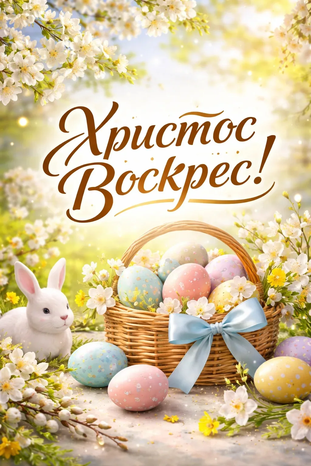 Со светлым праздником Пасхи, дорогие мои!