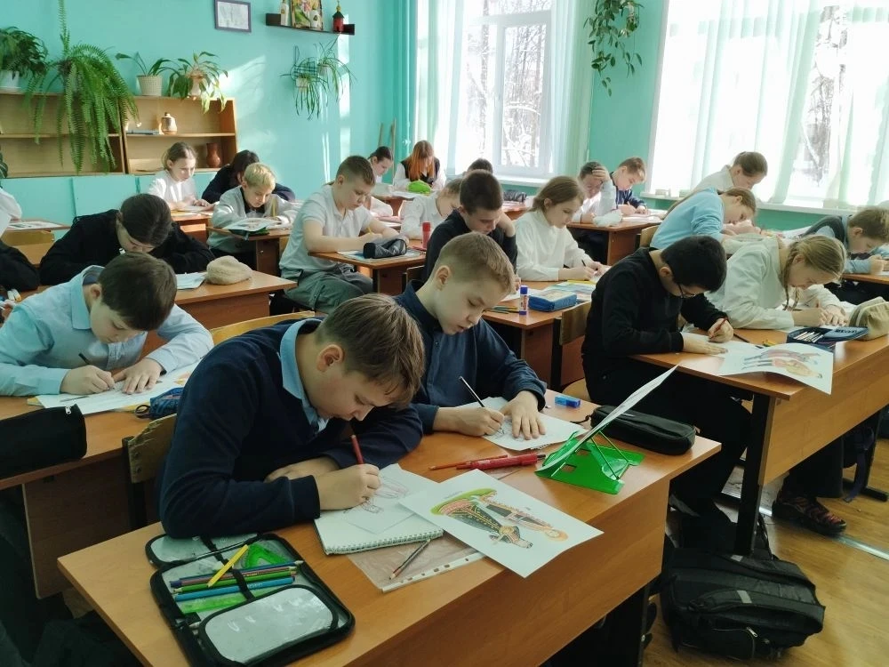 В нашей школе продолжается Метапредметная неделя. 18 февраля  прошел день труда (технологии), изобра