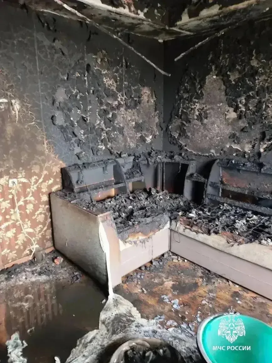 ⚠️ Трагедия в Белореченском. На пожаре погибла женщина.
