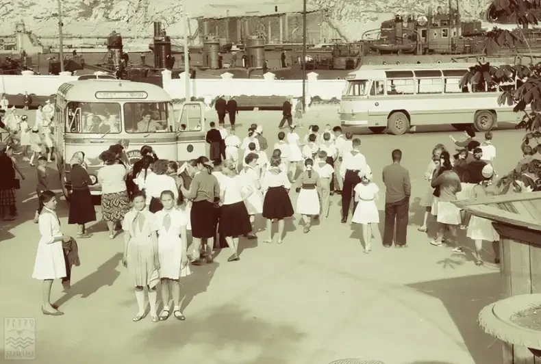 Балаклава, площадь 1 Мая, 1962-1965 гг.