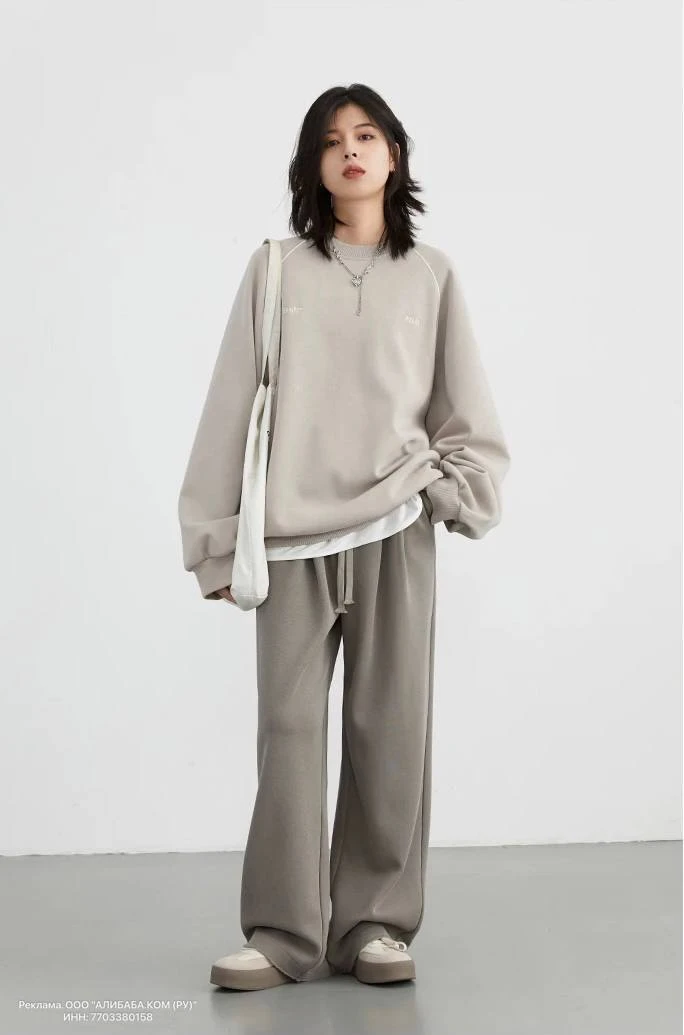 Чудесные теплые трикотажные брюки от Chic Ven