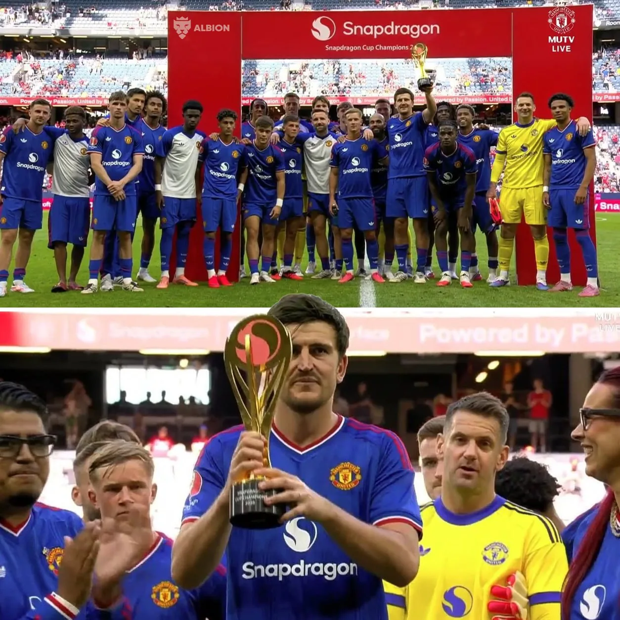 ⚽️ «МАНЧЕСТЕР ЮНАЙТЕД» — ОБЛАДАТЕЛЬ SNAPDRAGON CUP

⚡️ «Красные дьяволы» обыграли «Атлетико» со счёт