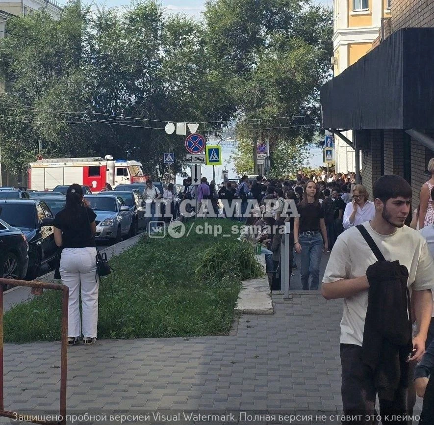 ❗️Корпус СамГТУ на Чапаевской 223 эвакуировали.