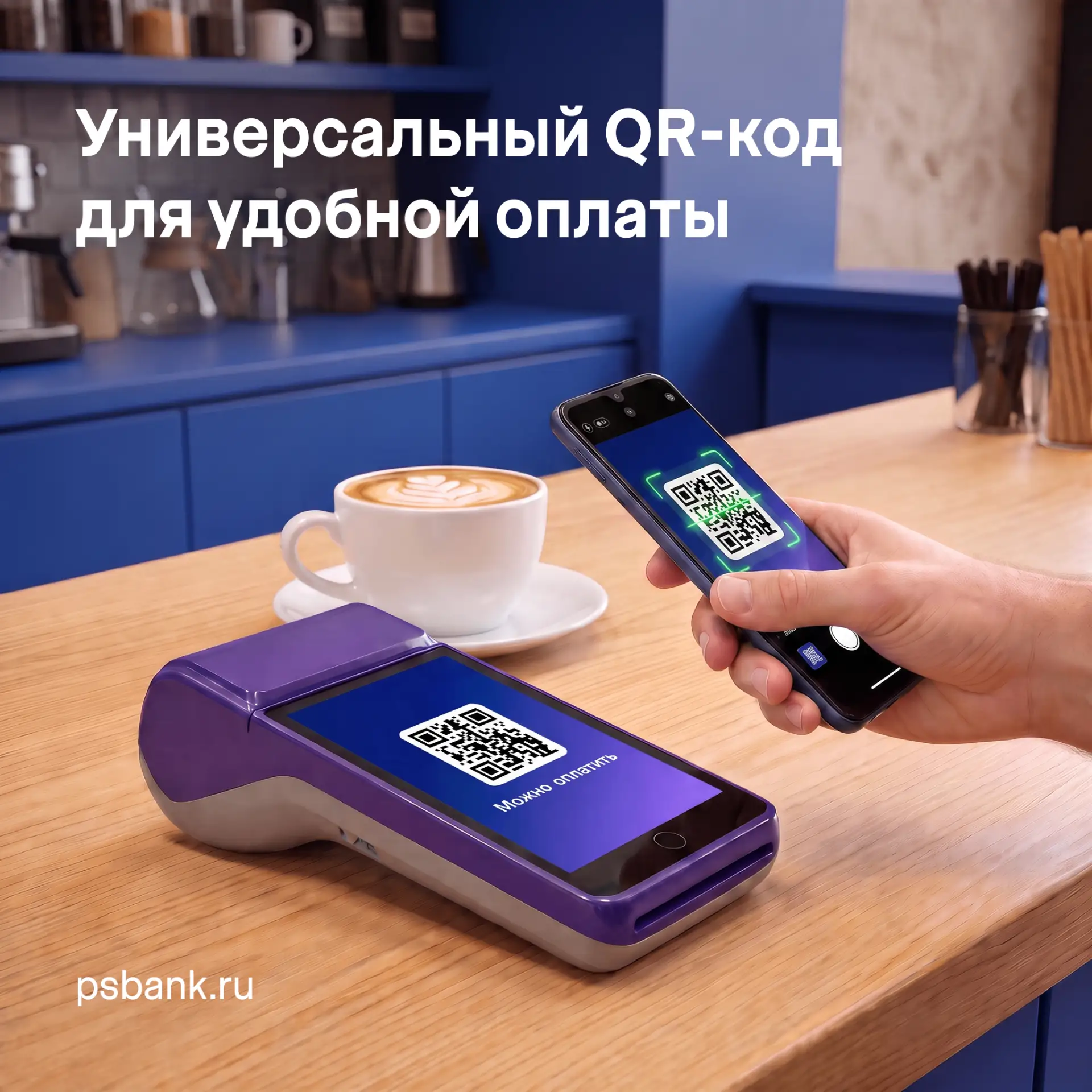 Запустили универсальный платёжный код по всей стране.