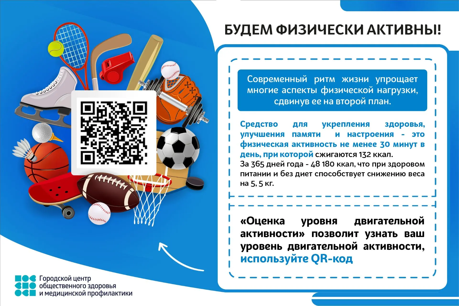 Тест: достаточно ли вы двигаетесь для здоровья?