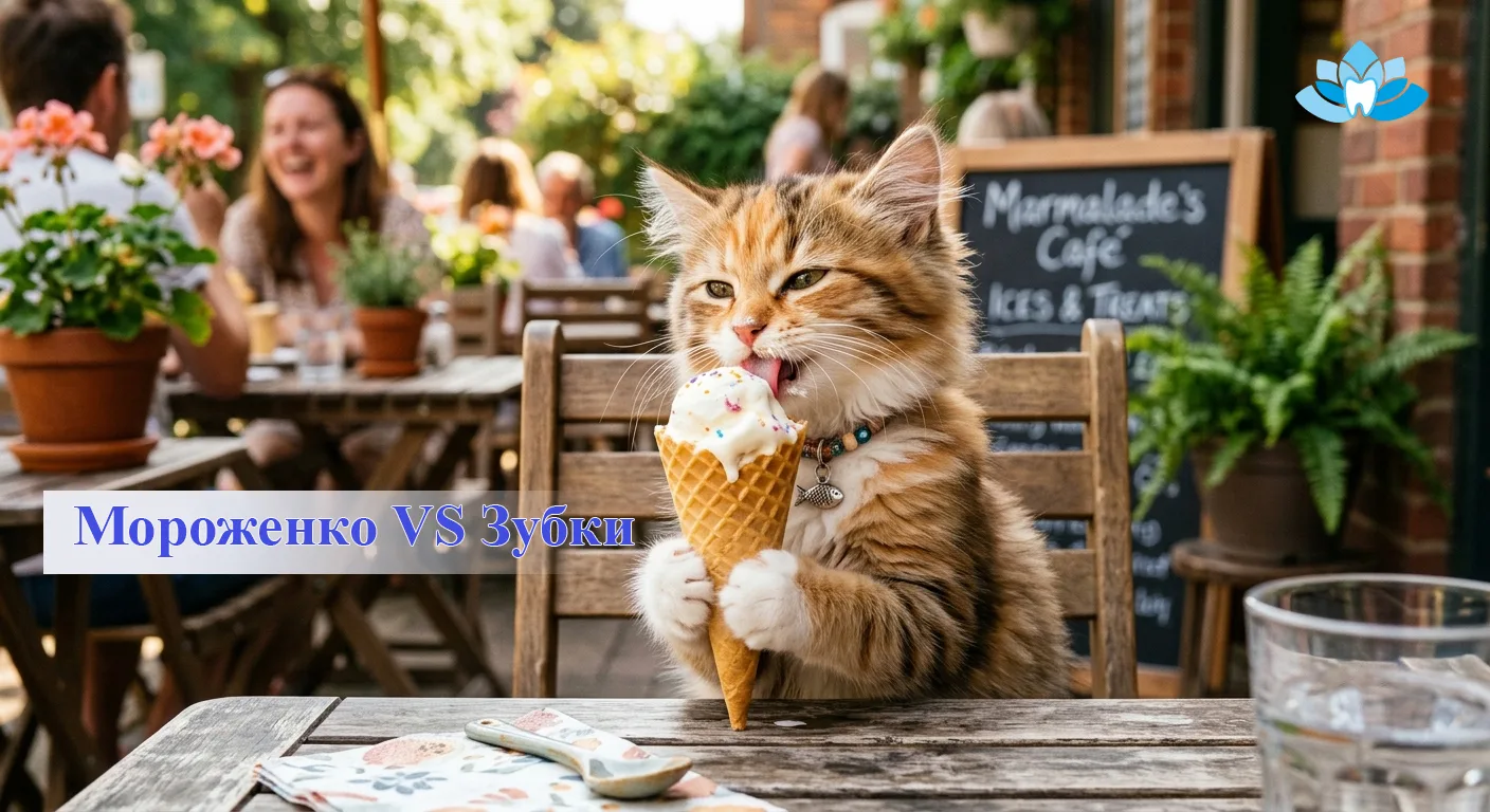 ☀️ Котики, настали жаркие деньки! И рука так и тянется к мороженке? 😻🍦