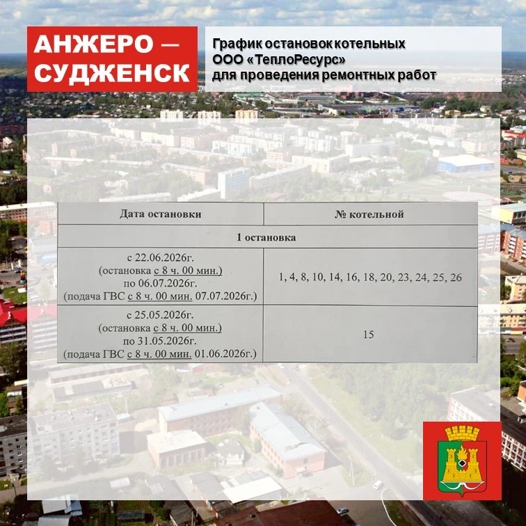 В рамках подготовки к отопительному сезону 2026–2027 годов организован комплекс мероприятий по прове