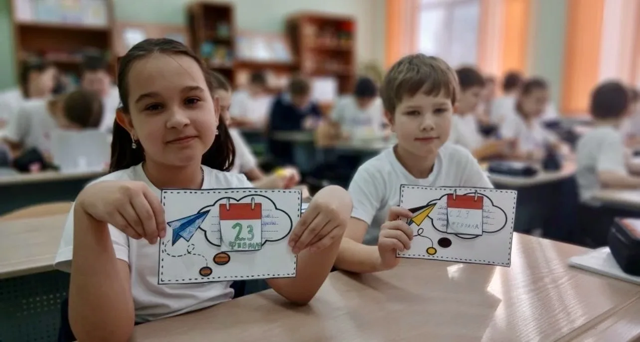 💌Письмо Герою🎖  💥Сегодня наших орлят-четвероклассников с классным руководителем Ольгой Анатольевной 