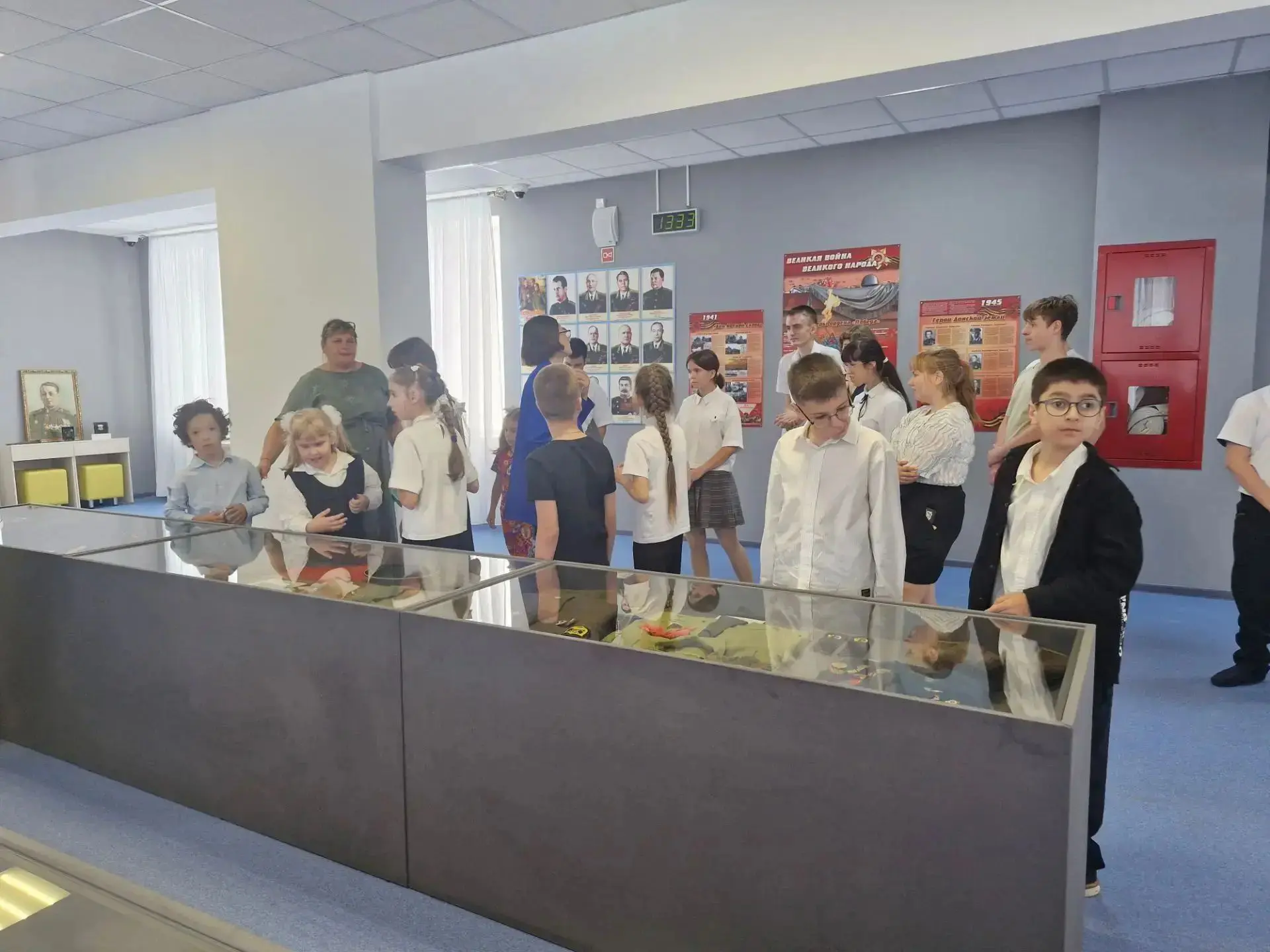В новом здании школы открылся музей "Мужество": память о подвиге живёт в сердцах