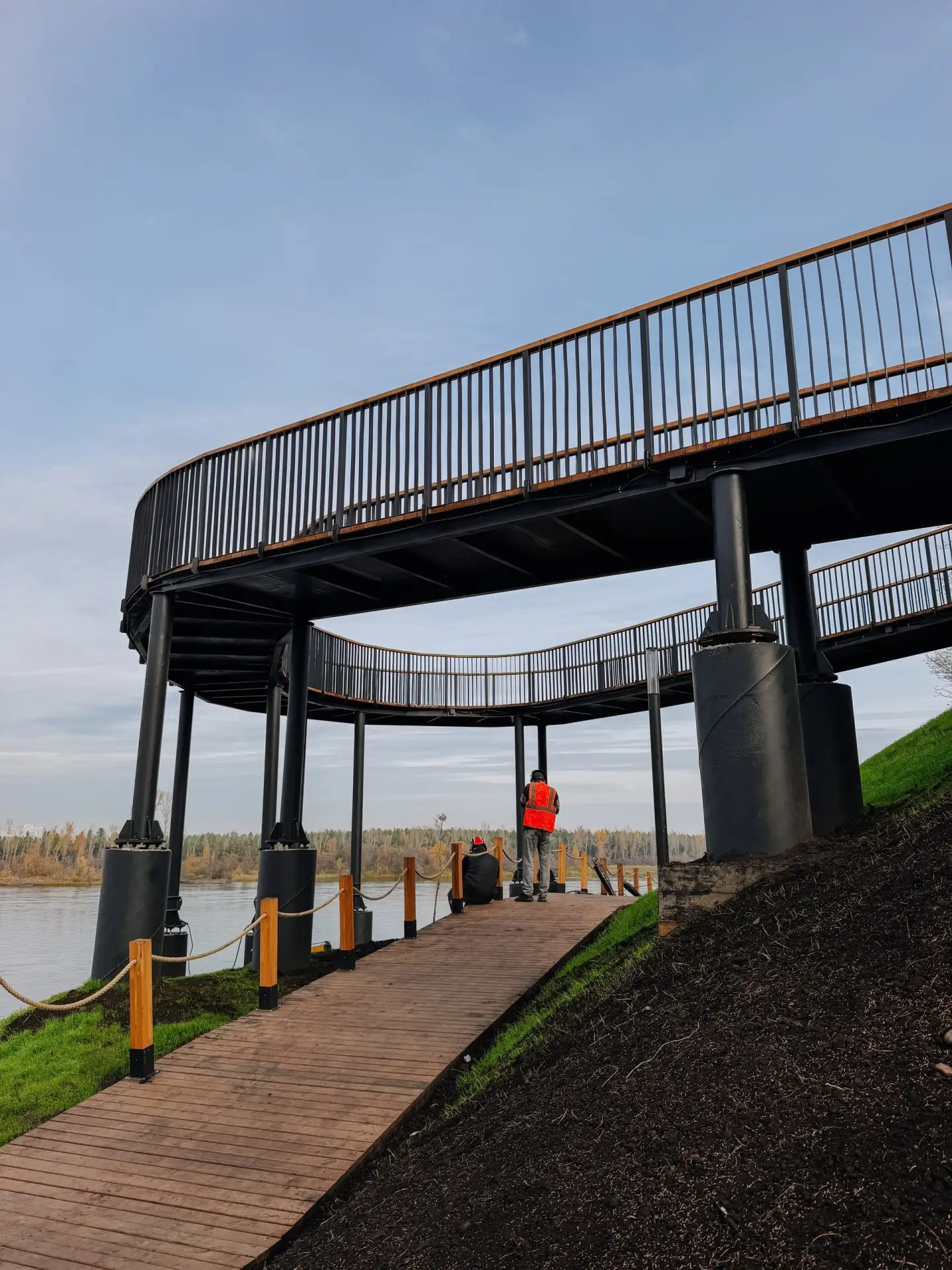 😍 Новое любимое место для прогулок появилось у красноярцев